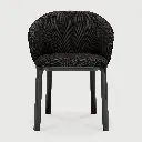 50696_Unda_dining_chair_varnished_oak_Black_Charcoal_fabric_front_HQ.webp