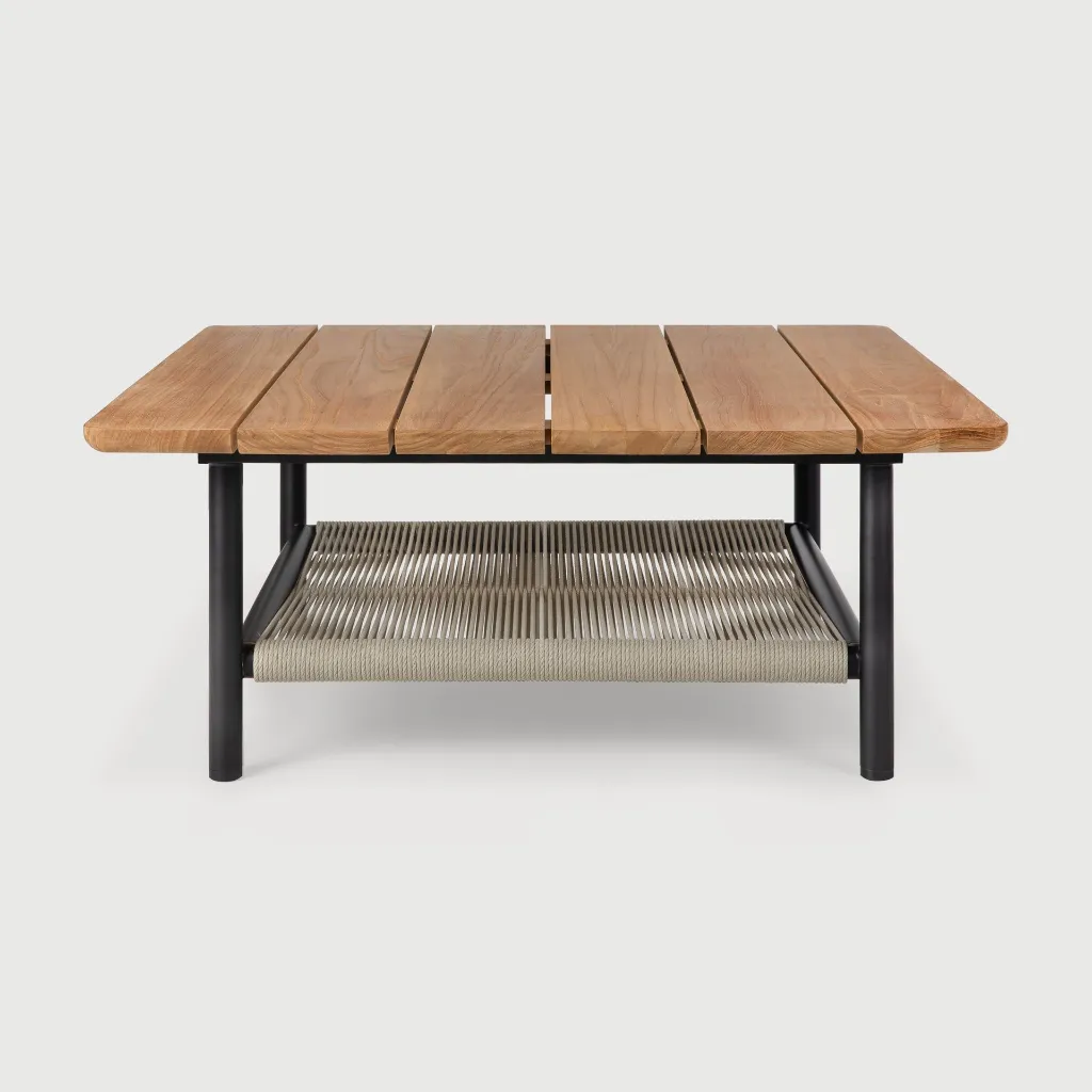60617_Corbey_outdoor_coffee_table_teak_top_aluminium_base_black_square_80x80x33_front_HQ.webp