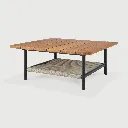 60617_Corbey_outdoor_coffee_table_teak_top_aluminium_base_black_square_80x80x33_side_HQ.webp