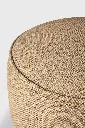 product_wf_20077_Donut_outdoor_pouf_Marsala_check_fabric_XL_80x43_det01_web.webp