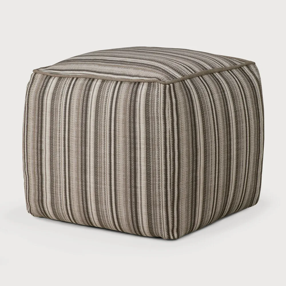 product_wf_20183_Zahara_outdoor_pouf_Grey_Stripe_fabric_side_web.webp