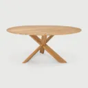 Circle outdoor dining table - 64.5"