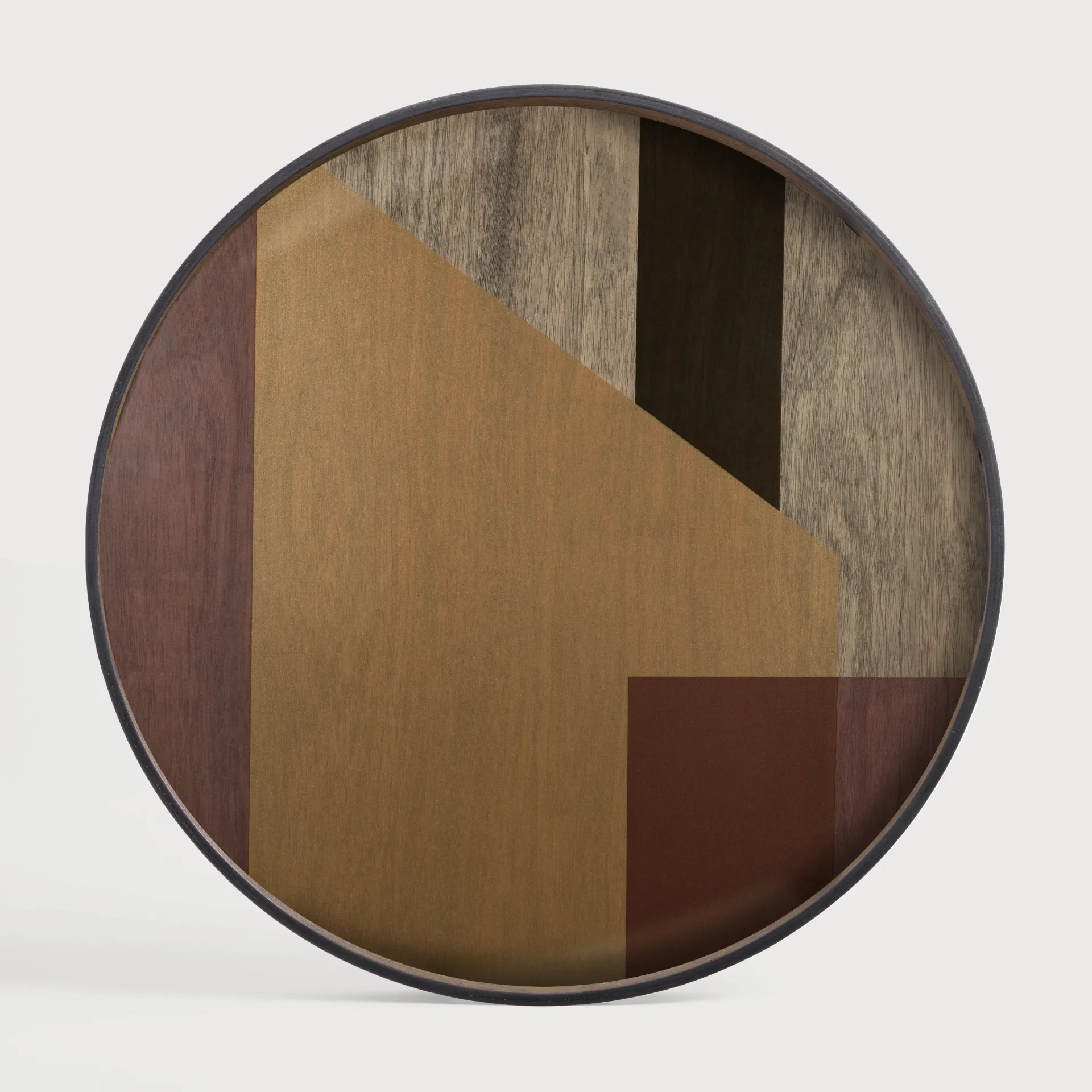 [20574] Angle glass tray