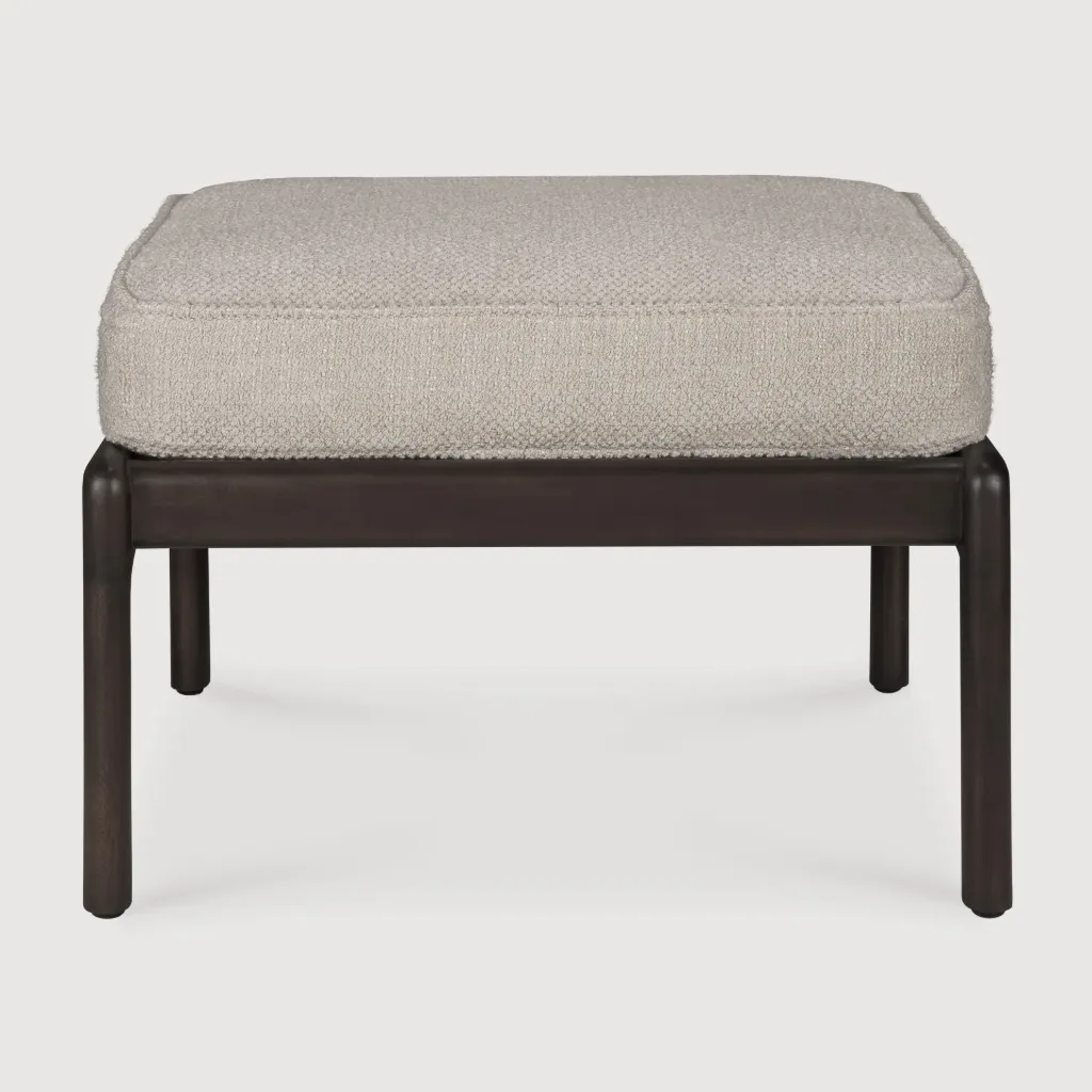 Jack footstool with cushion