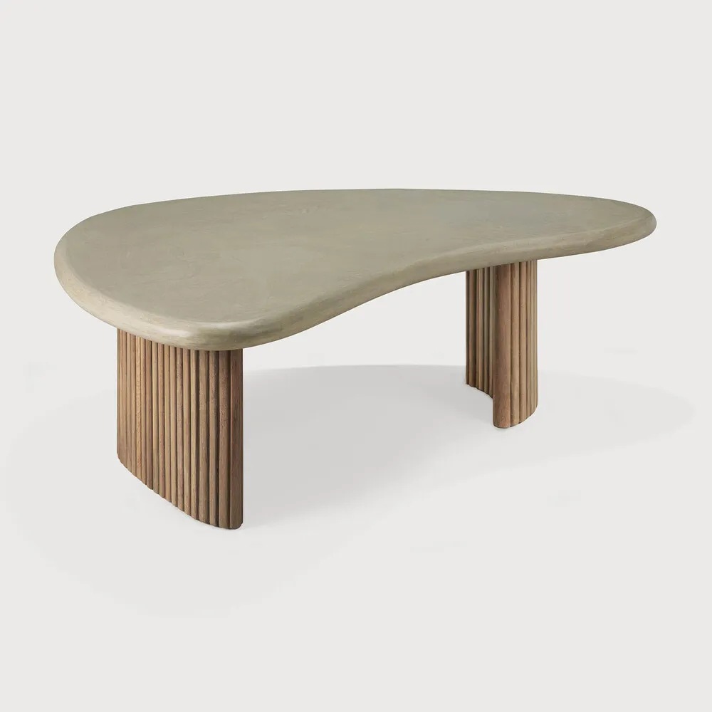 [11238] Boomerang outdoor coffee table