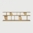 Geometric sofa console