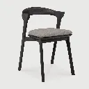 Bok outdoor dining chair with cushion