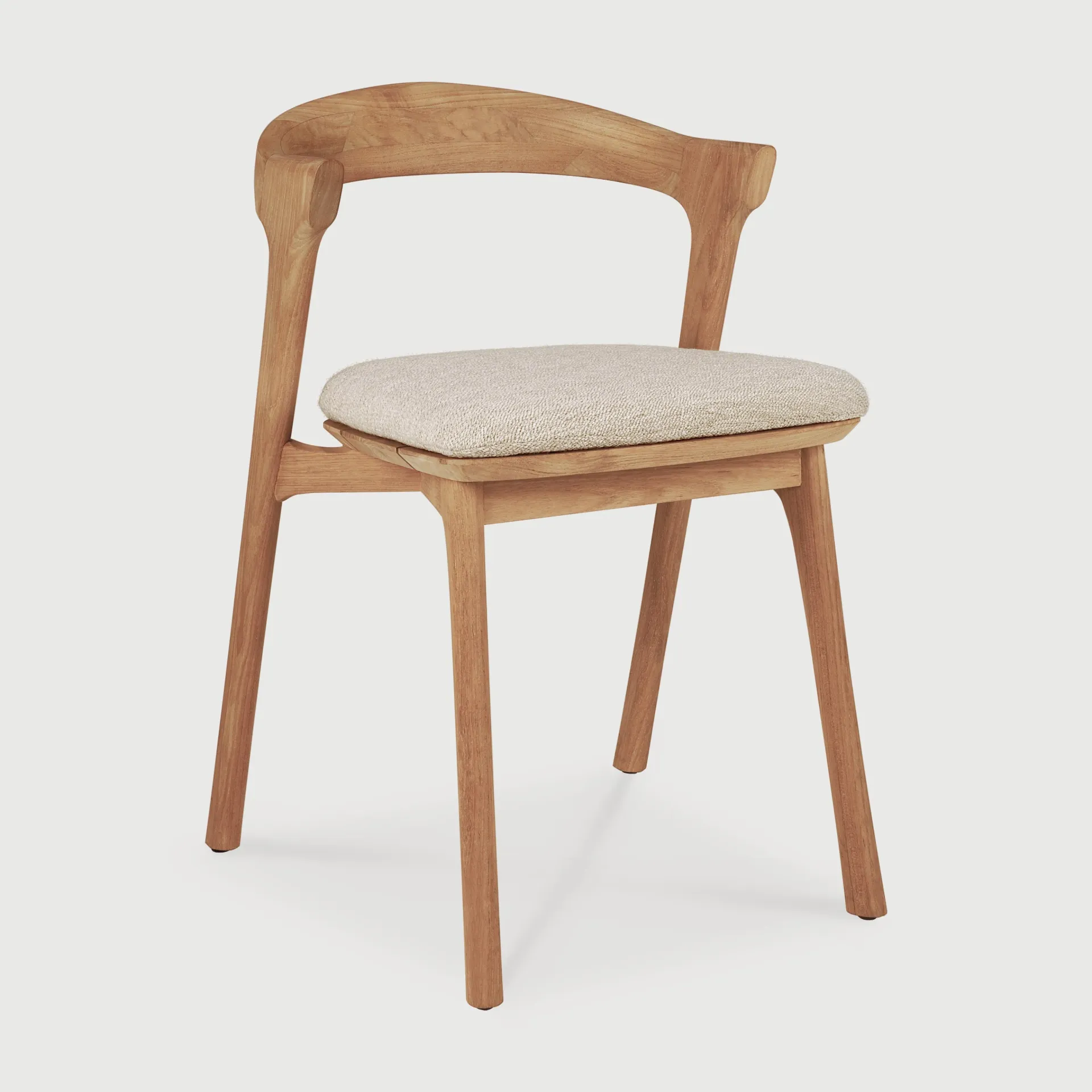 Bok outdoor dining chair with cushion