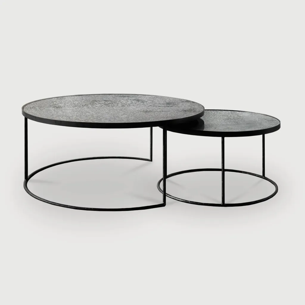 [20722] Nesting coffee table set
