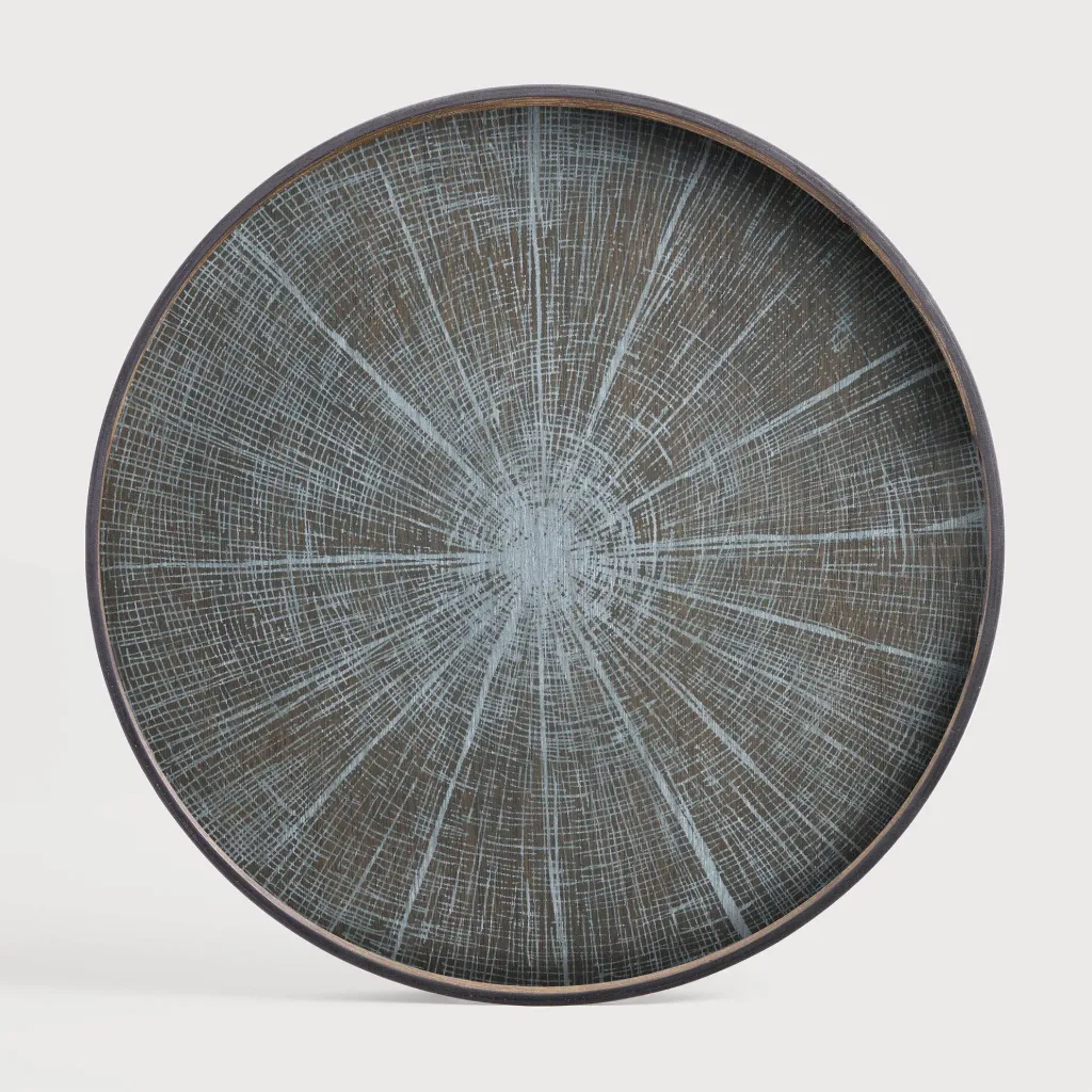 Slice wooden tray