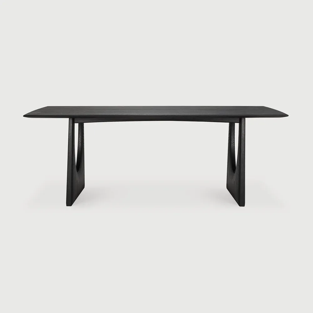Geometric dining table - 87"
