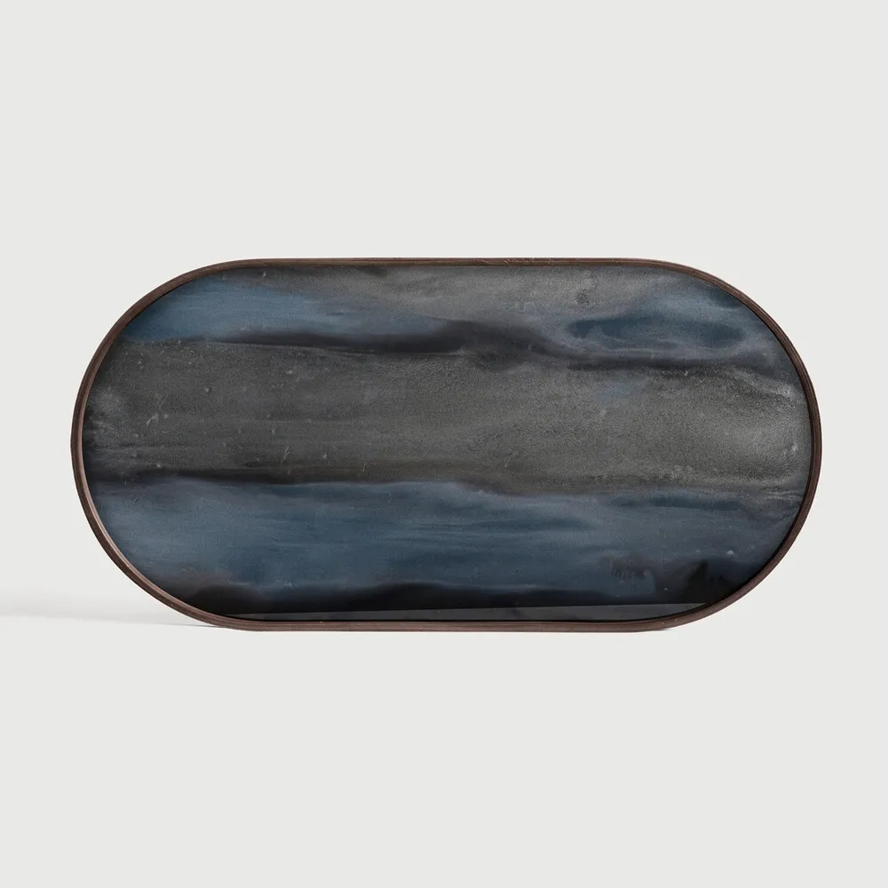 Organic glass tray